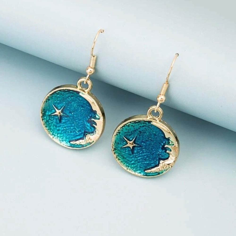 3/$30 Moon & Star Earrings